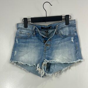 Flying monkey Denim Blue Women's Shorts